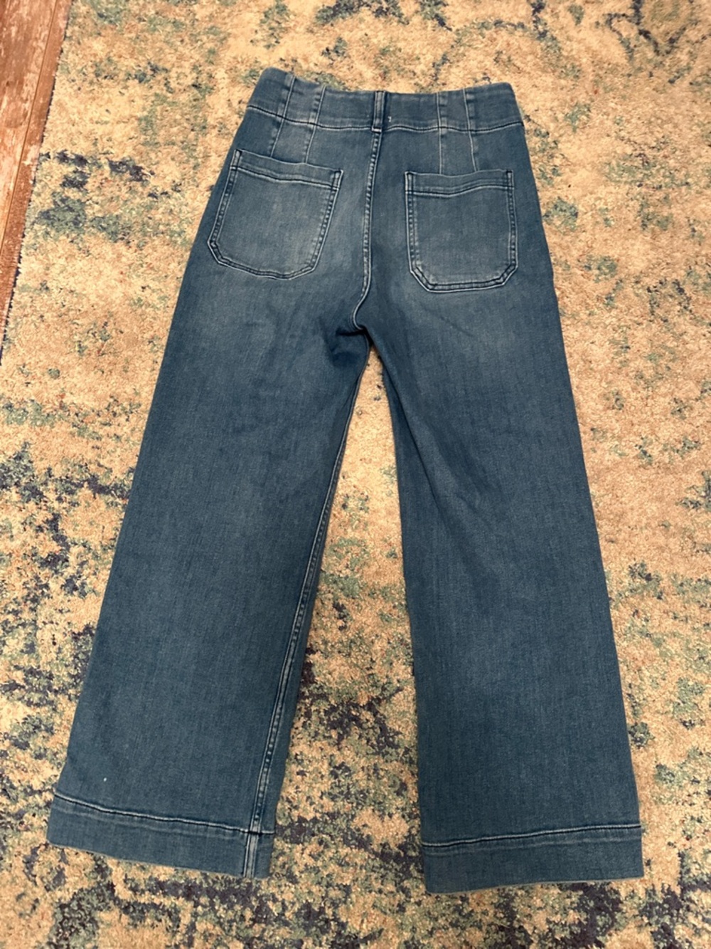 Maeve Colette Wide-Leg Crop Jeans from Anthropologie - Picture 5 of 5